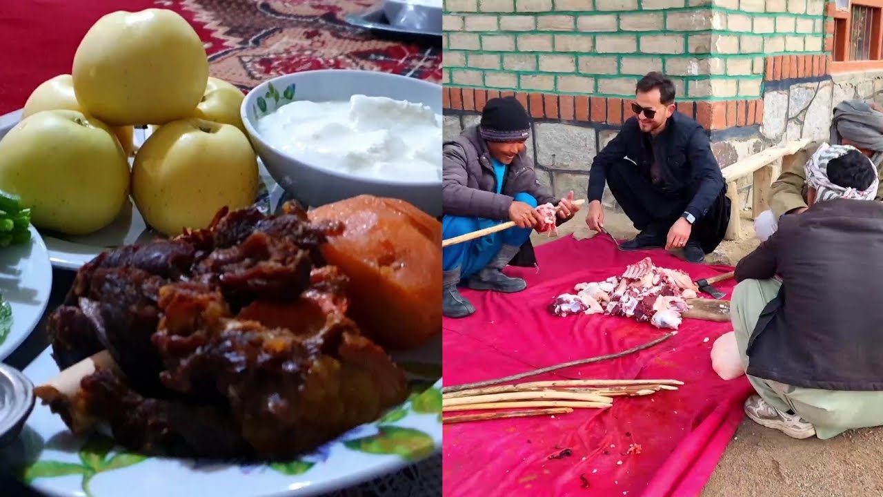 اولین میله قدید خوری امسال در جاغوری | The first Qadid of this year in Jaghori