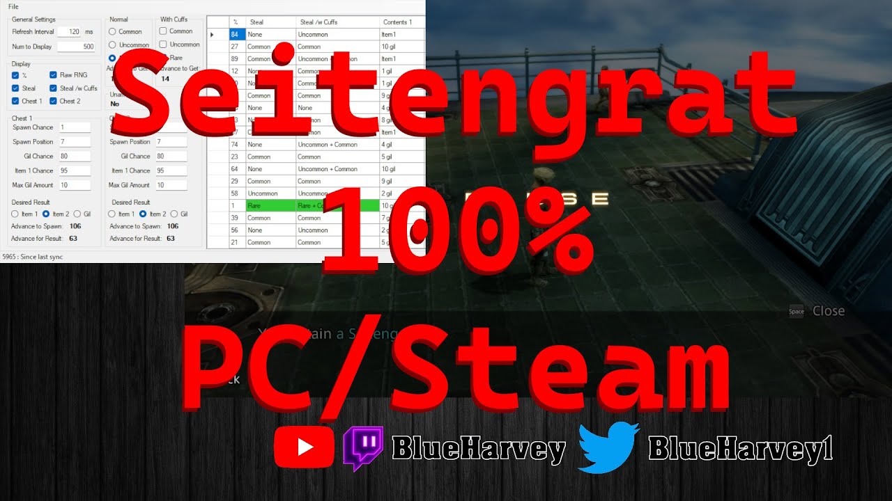 FFXII The Zodiac Age Seitengrat 100% Guaranteed!