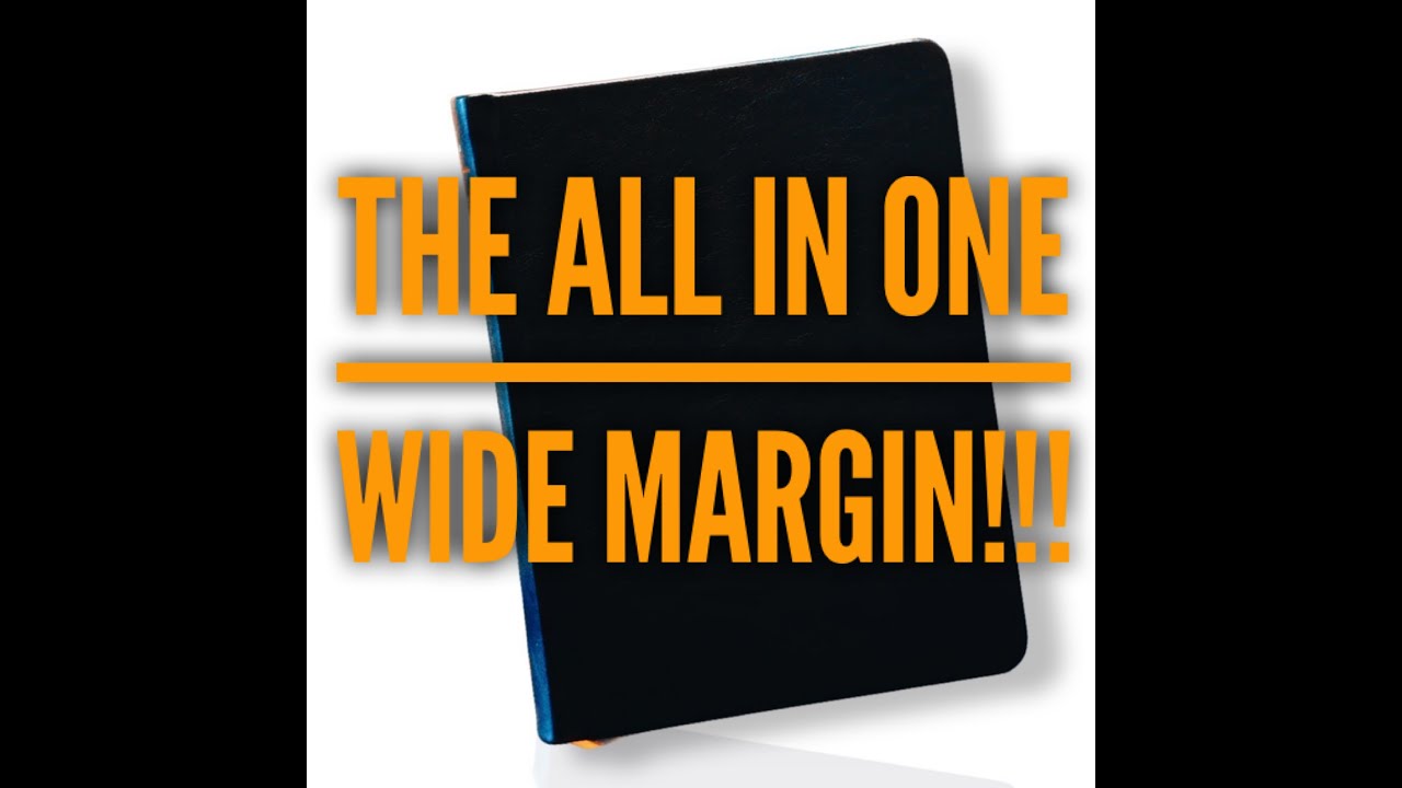 FINALLY! MY FAVORITE WIDE MARGIN BIBLE!!!! THE ALL IN ONE!!!