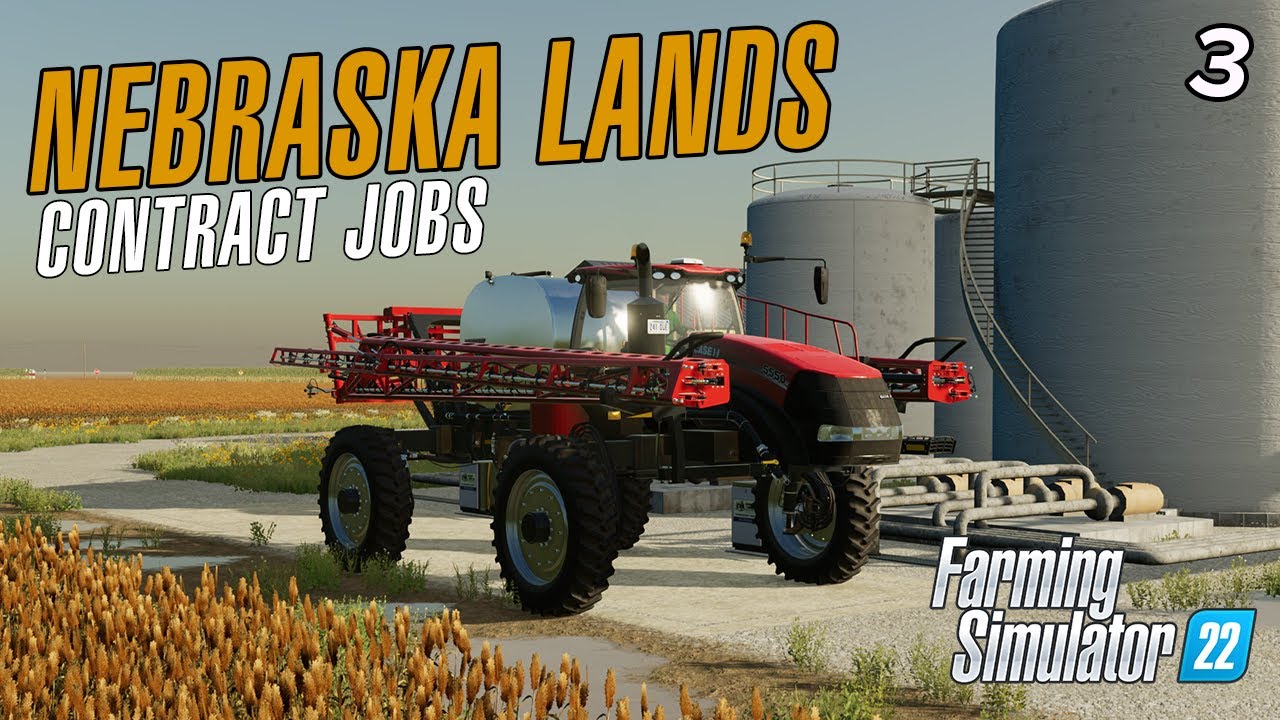 Will spraying contracts be more profitable than harvest? Nebraska Lands - EP3 - FS22