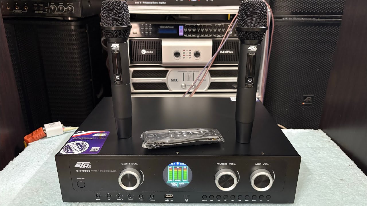 Đẩy Liền Vang Liền Mic ETC cao cấp: hát hay như ca sĩ giá rẻ hơn nhiều so với mua rời | 0368286636