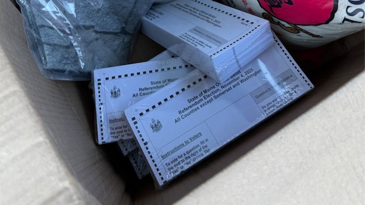 Police investigating allegations of Maine election ballots arriving in Amazon package