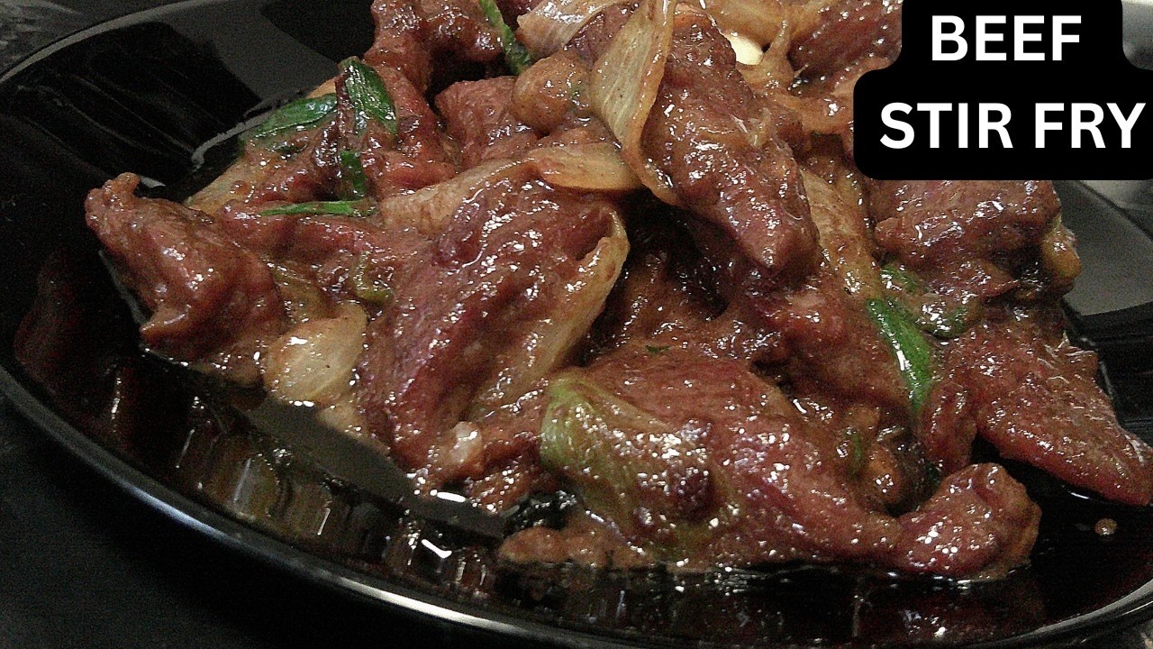 Easy beef stir fry recipe