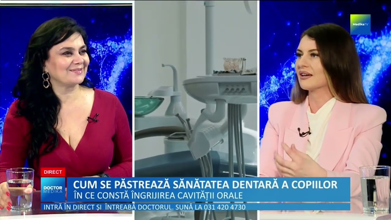 Doctor Medika - 18 februarie. Demineralizarea dinților la copii. Metode de prevenție
