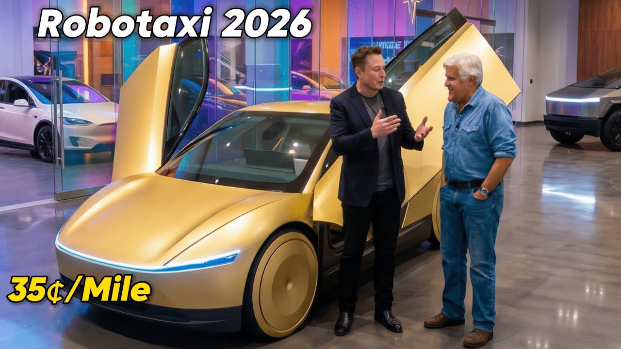 Elon Musk Confirms Tesla Robotaxi 2026 at 35¢/Mile – Uber & Lyft CRUSHED!