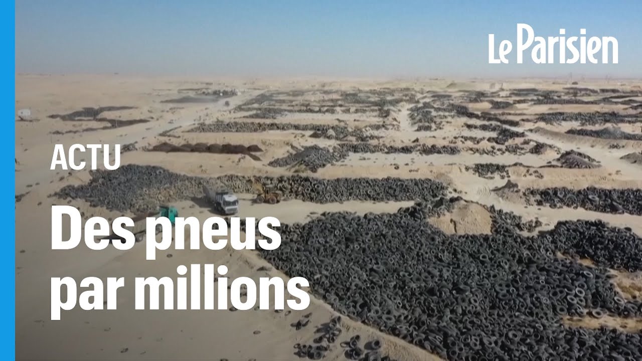 Kowe&iuml;t : le plus grand &laquo;&nbsp;cimeti&egrave;re de pneus&nbsp;&raquo; au monde va devenir une ville