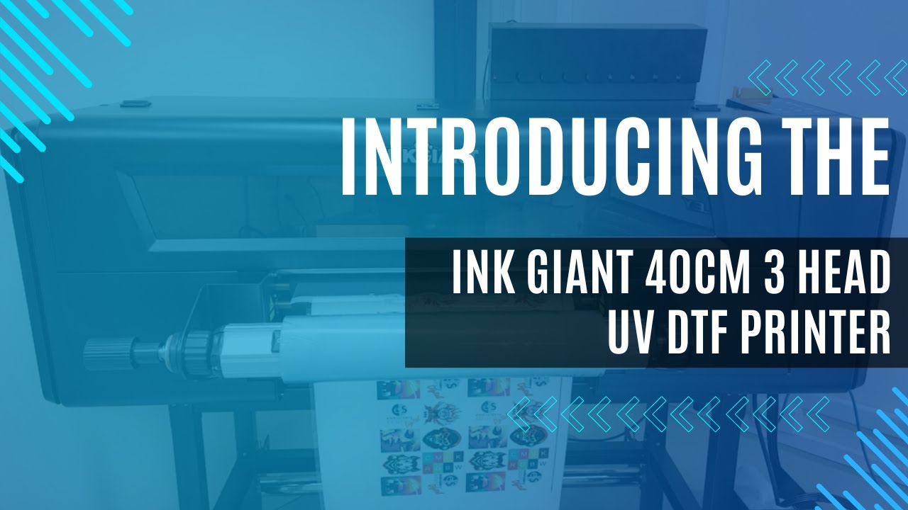 Introducing the Ink Giant 40cm 3 Head UV DTF Printer