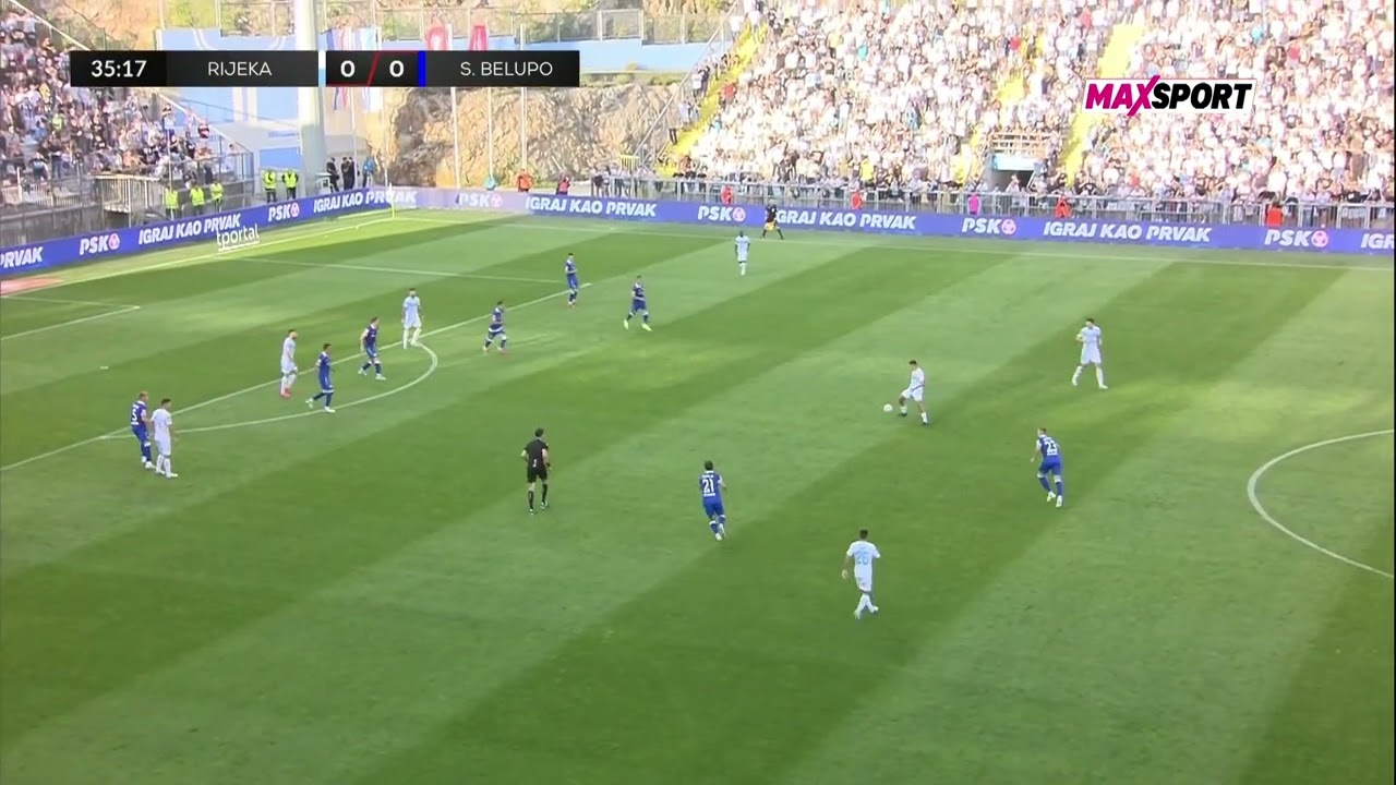 Rijeka - Slaven Belupo 2:0, 1. kolo SuperSport HNL 25./26.