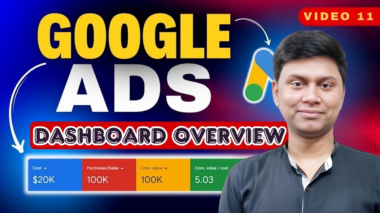 📊 Google Ads Dashboard Overview | Complete Walkthrough for Beginners (Part 11 WB) 🎯