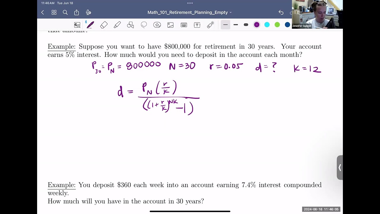 Retirement Planning Video 1