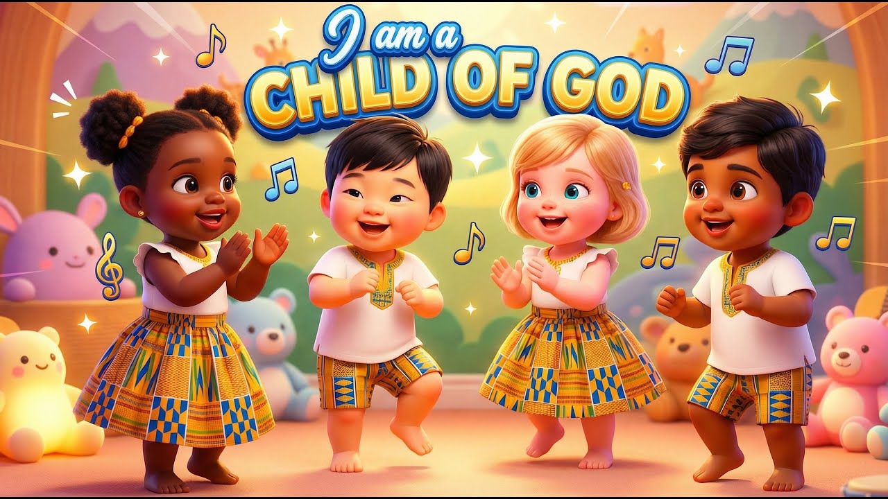 Happy Christian Kids Songs | I Am a Child of God Joy Dance | Joyful time of singing and dancing