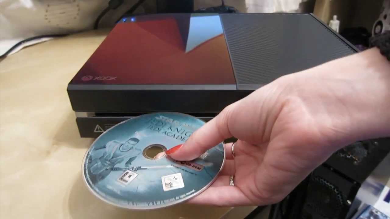 Broken Xbox One disc drive