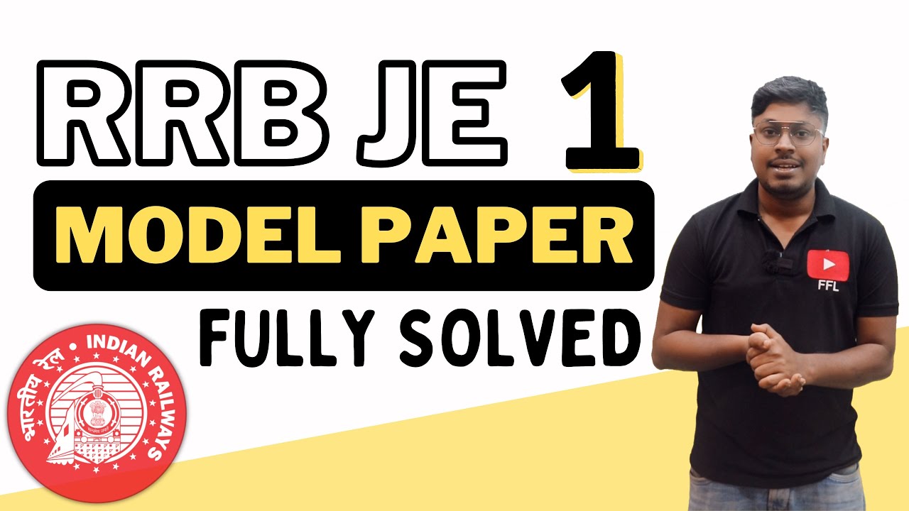Model Paper (Quantitative Aptitude) || RRB JE (2024-25)