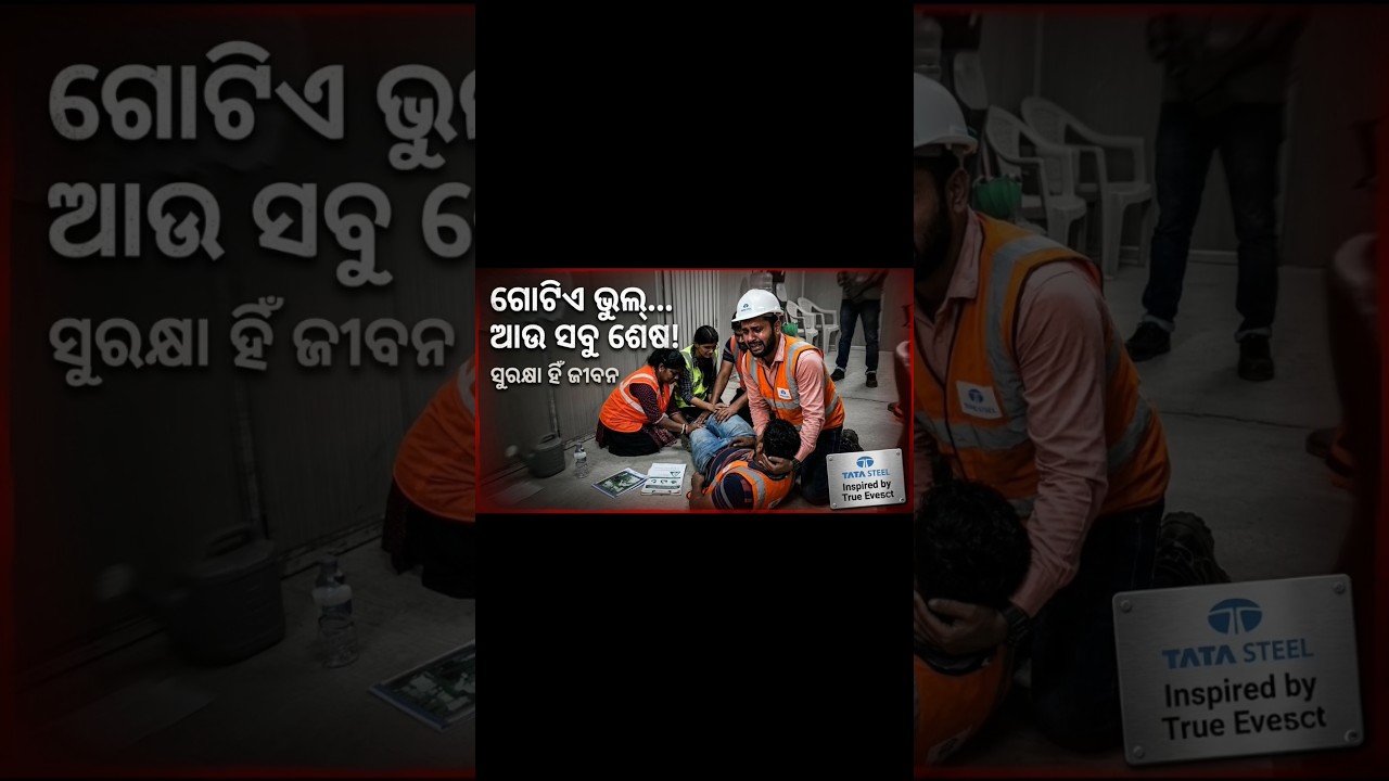 ଗୋଟିଏ ଭୁଲ୍... ଆଉ ସବୁ ଶେଷ! | ସୁରକ୍ଷା ହିଁ ଜୀବନ । Industrial Safety Short Film| Inspired by True Events