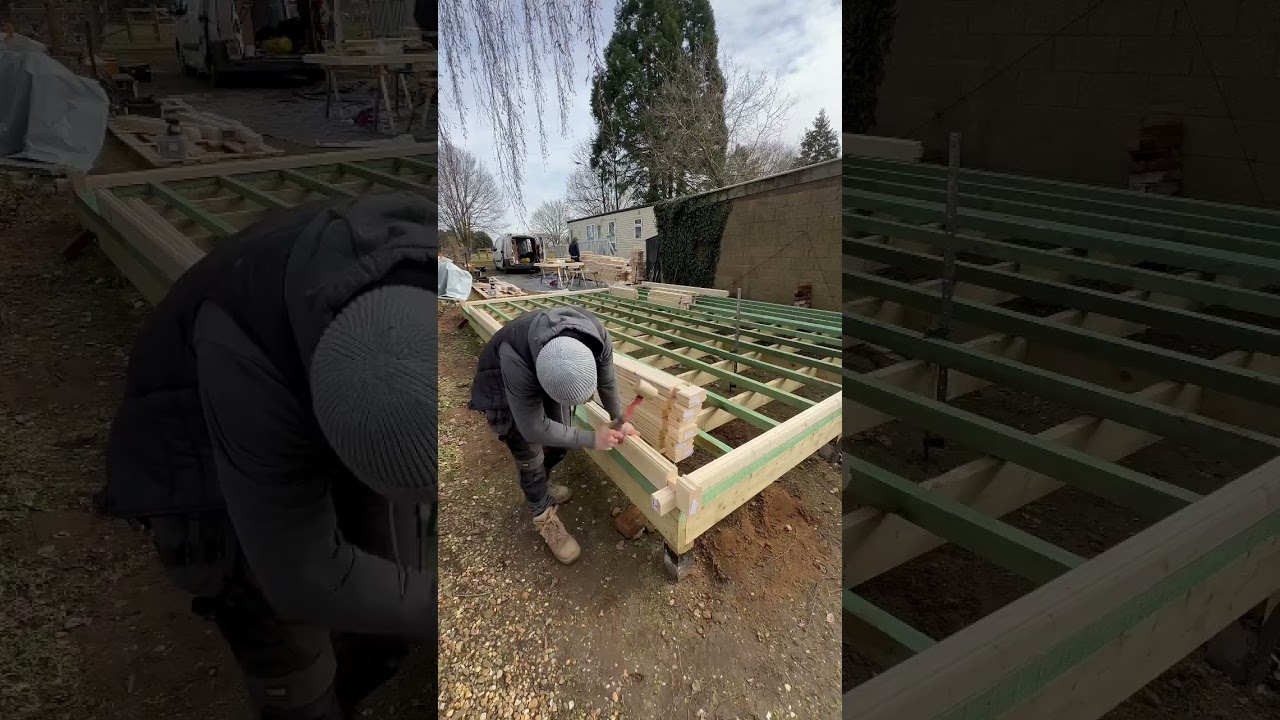 Build a log cabin #gardenroom #logcabin #diy #howto