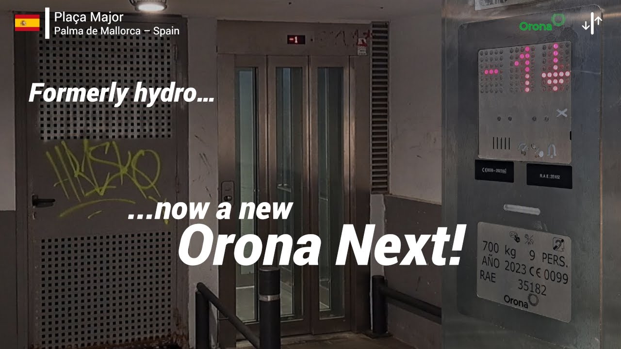Orona MRL Glass Elevator - Plaça Major, Palma de Mallorca, ES