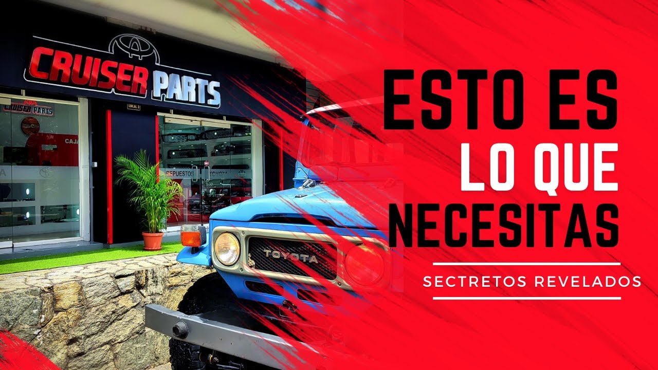 Lo que tú Vehículo TOYOTA necesita🚙