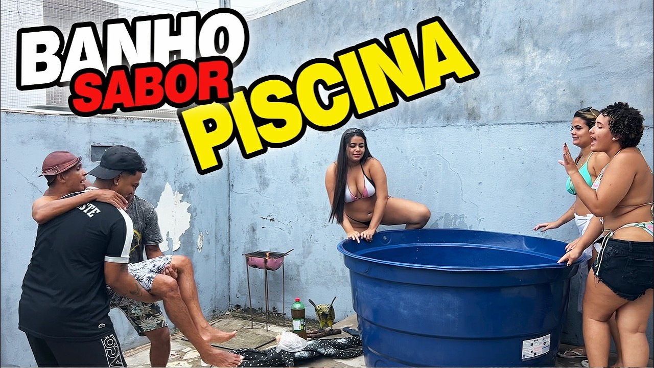 SEVERINO ARRUMA CONFUSÃO NO BANHO SABER PISCINA
