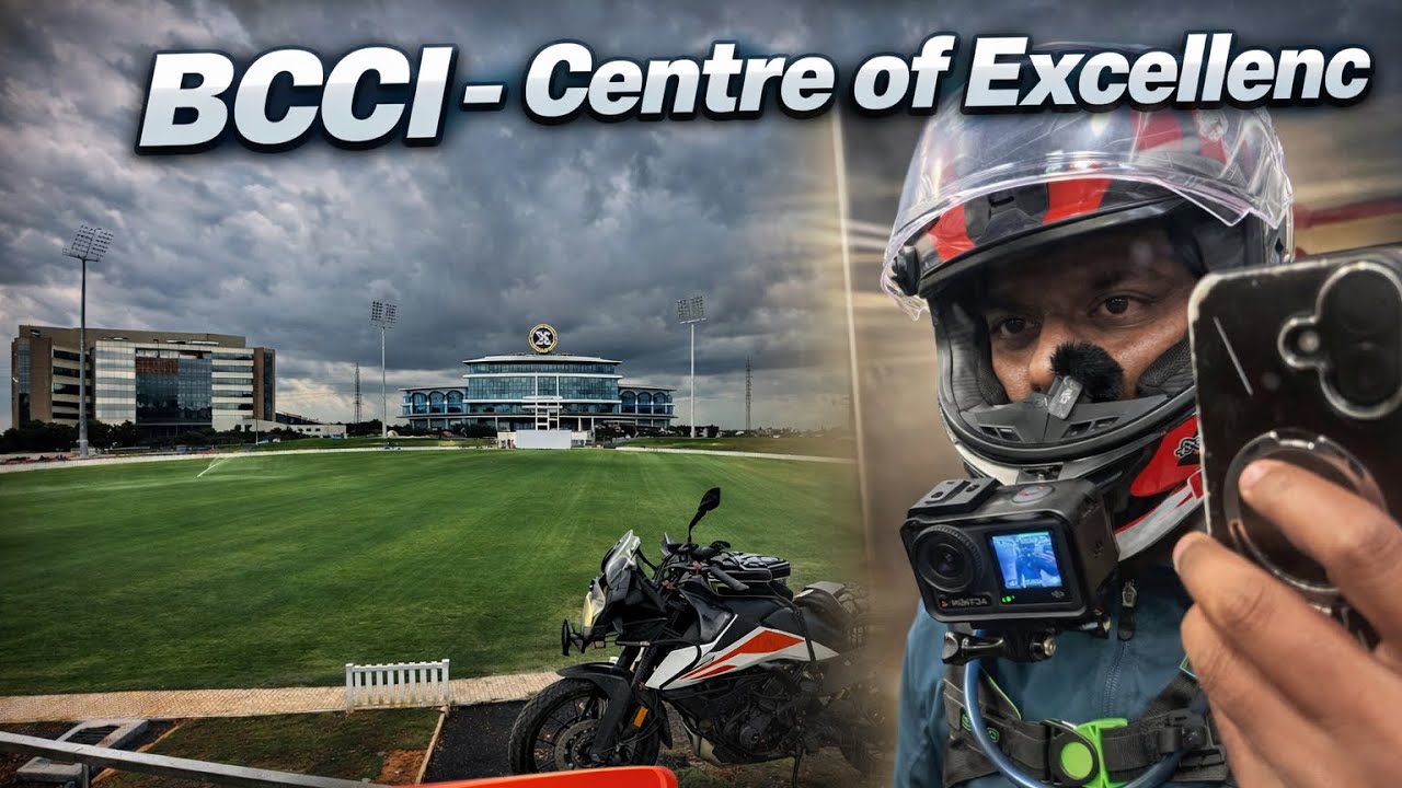 BCCI Centre of Excellence #bcci #indiancricket #ipl #cricket #ktm #390adventure 