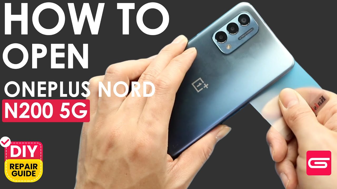 How To Open OnePlus Nord N200 5G