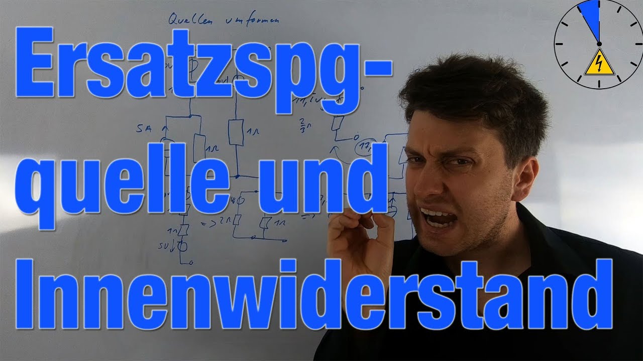 Ersatzspannungsquelle und Innenwiderstand berechnen an einem Beispiel #ET5M