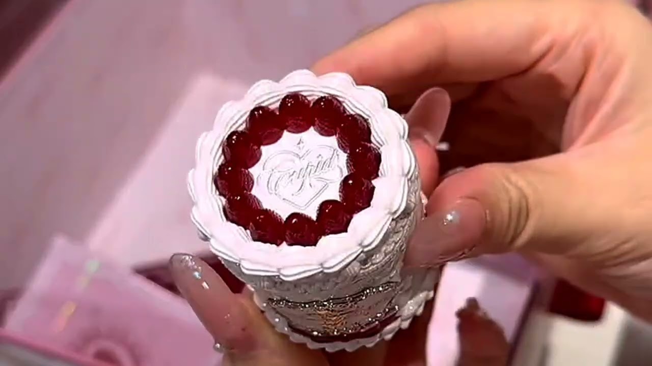 Flower Knows Strawberry Cupid ASMR unboxing #makeup #makeupblush #kbeauty #makeupproducts#fypシ゚viral