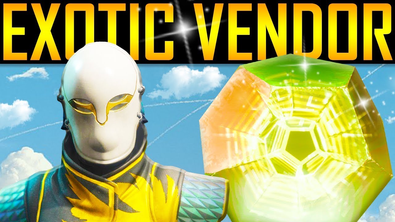 Destiny 2 - NEW EXOTIC VENDOR! Baron Loot! Secret Emblem!