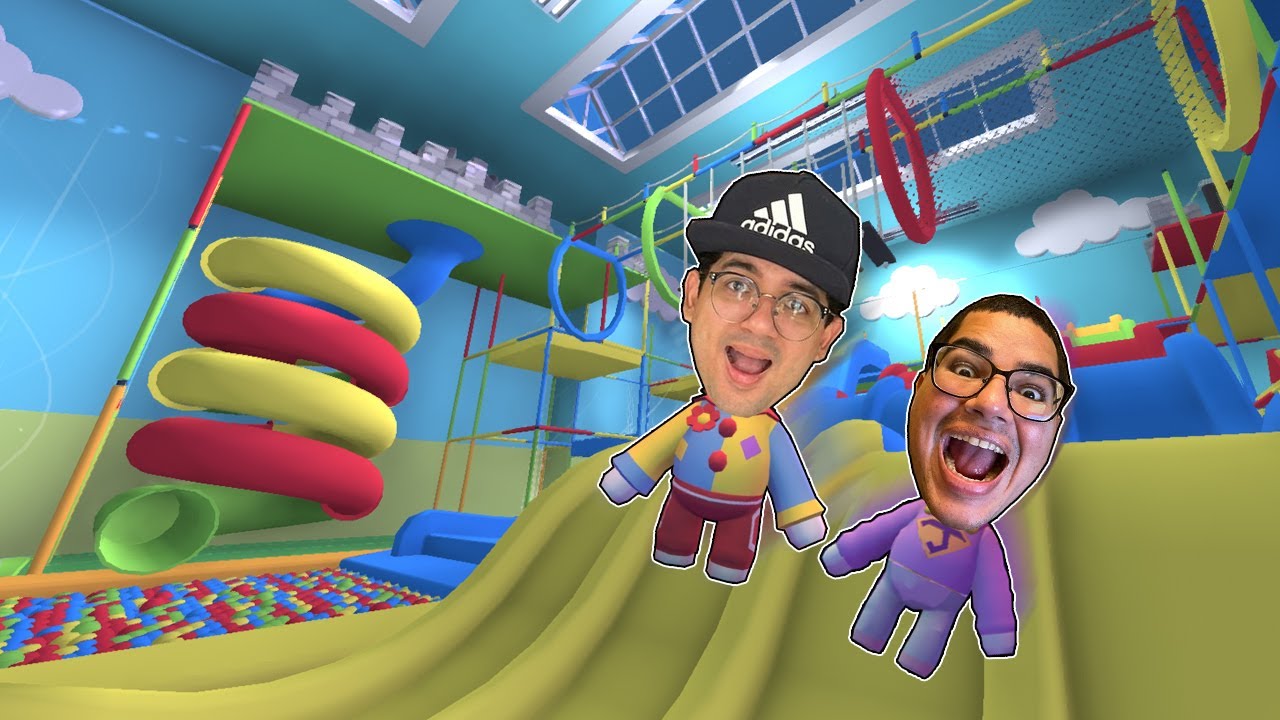 ENTRAMOS NO NOVO PARQUE DA CIDADE DE MASSA DE MODELAR CHEIO DE MINIGAMES!!!