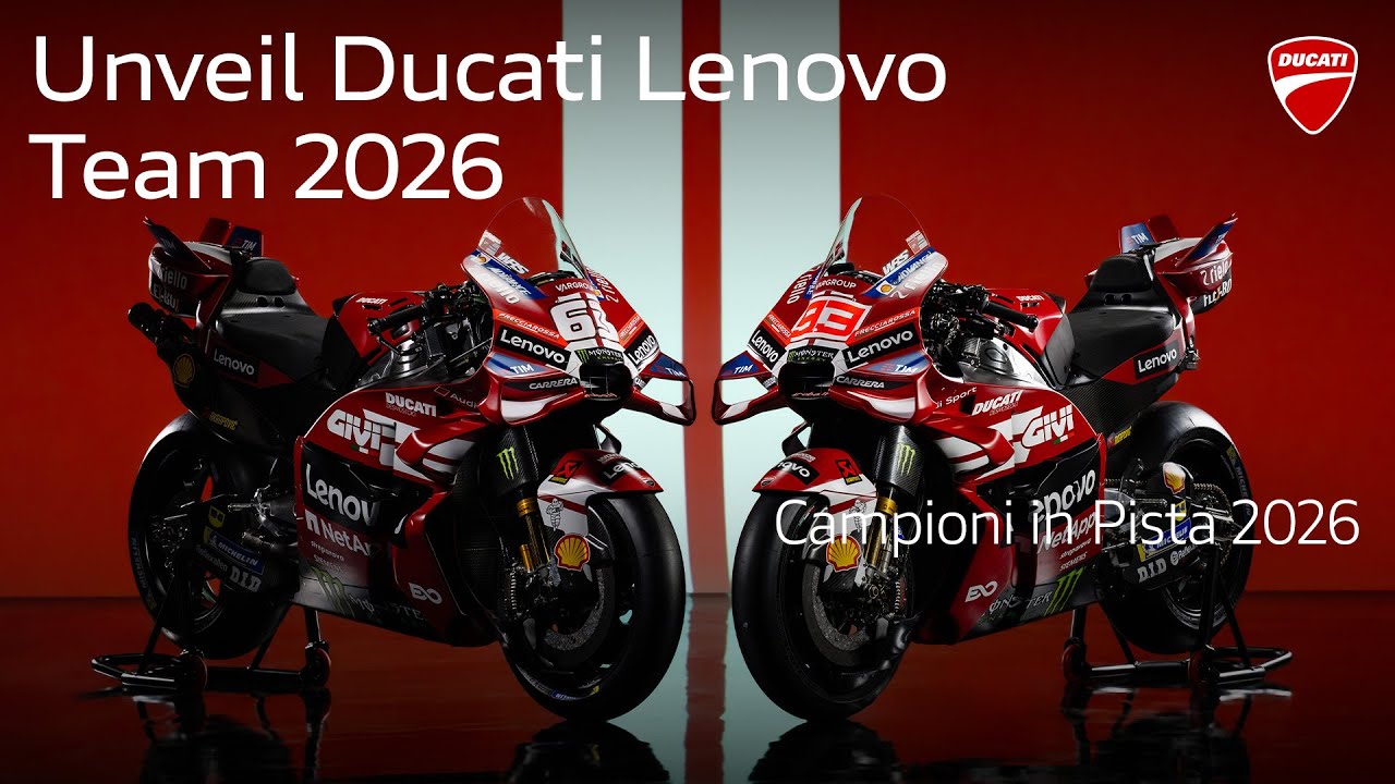 Ducati Lenovo Team 2026 Unveil