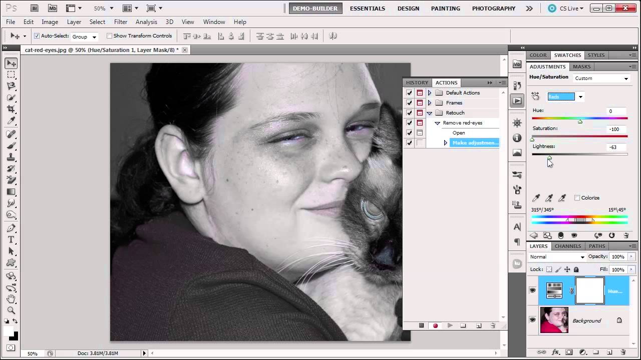 Learn how to create an action in Photoshop CS5