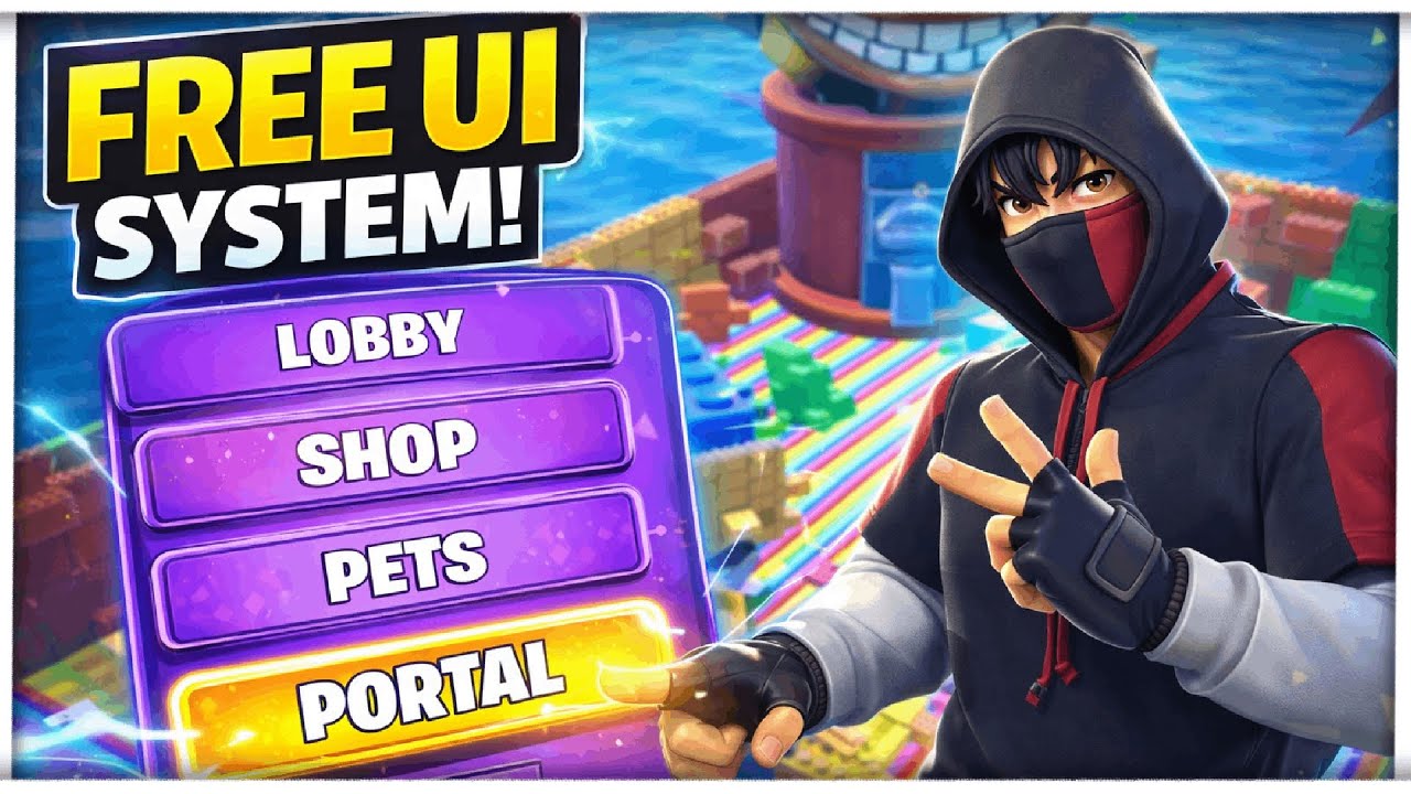 UEFN Interactive UI System ( FREE )