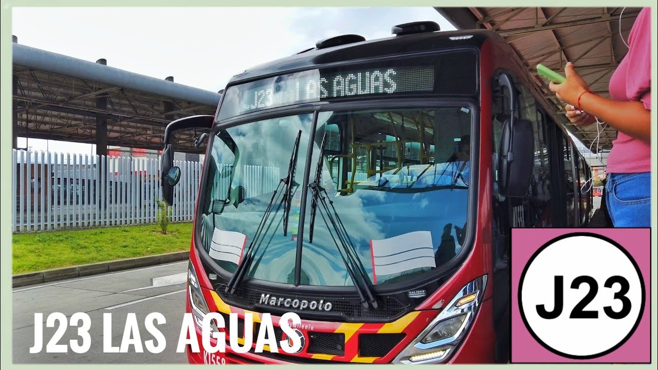 J23 Portal Américas ➡️ Las Aguas 🚍 Transmilenio Bogotá - Colombia 🇨🇴 [4k/60]