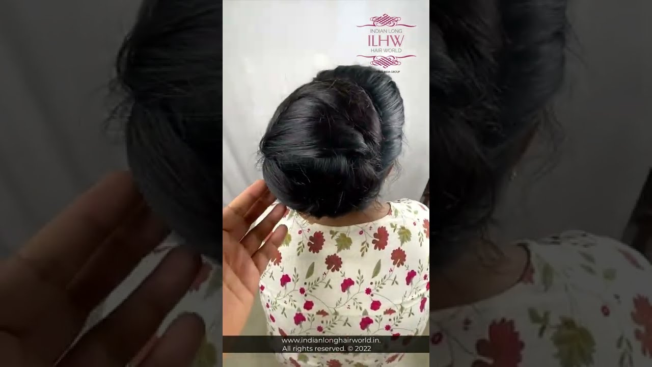 Buntastic Video | Biggest Hair Bun Grabbing By Hands | Massive Hair Bun Squeezing Opening & Bun Play