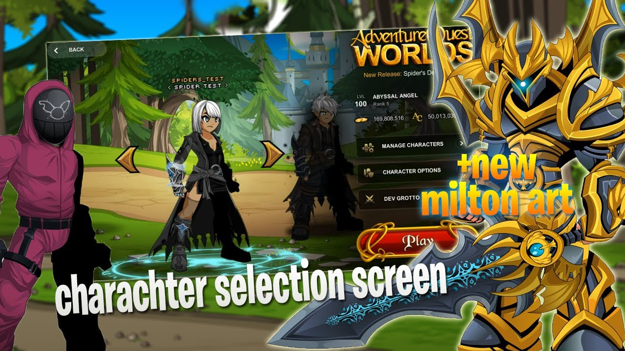 AQW NEWS  AQ2D UI MORE FEATURES AND SETS