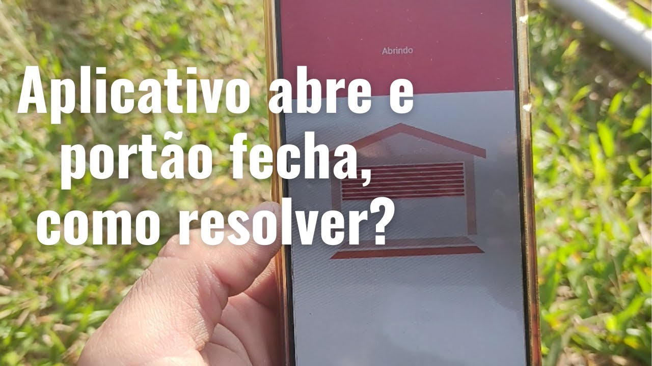 APLICATIVO PPA CONNECT SMART FUNCIONANDO AO CONTRARIO. Quando fecha abre portão, quando abre fecha.