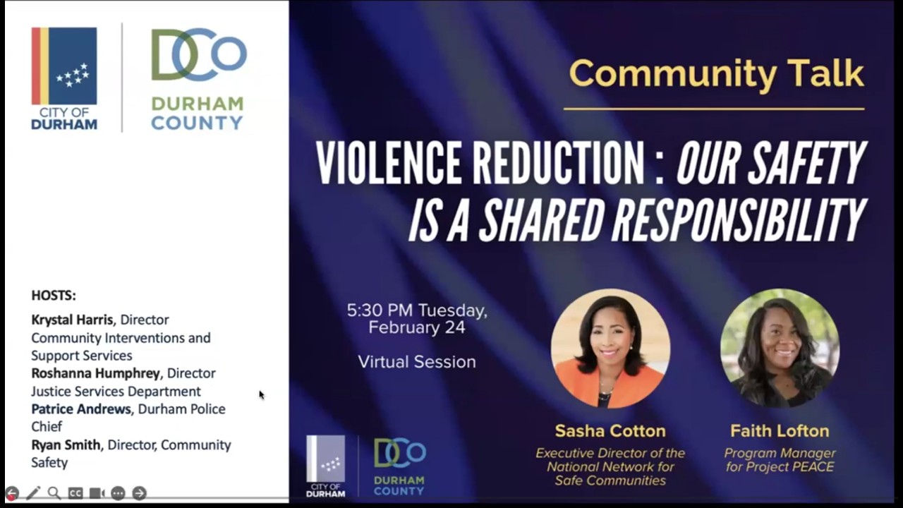 Violence Reduction: Our Safety is a Shared Responsibility Feb 24, 2026
