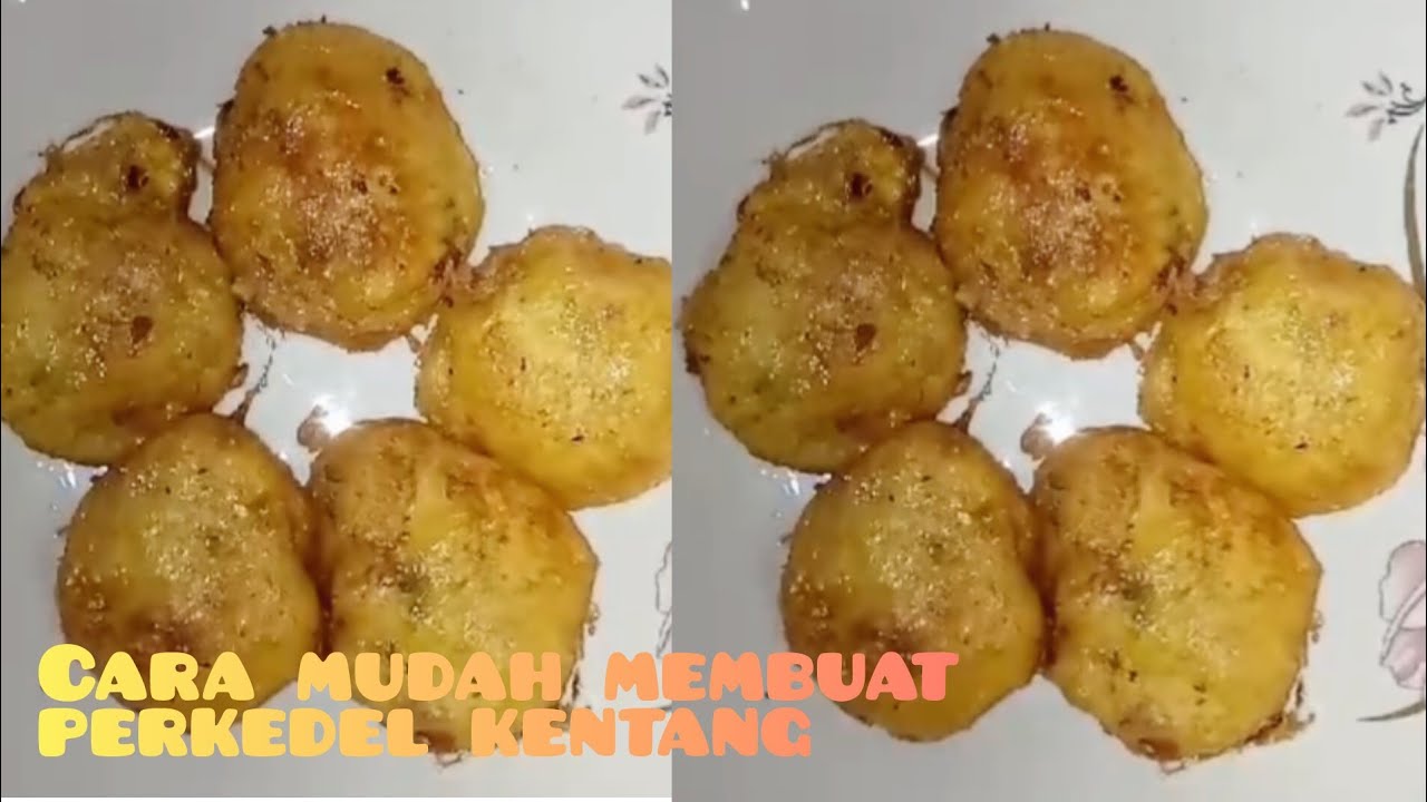 BIKIN PERKEDEL KENTANG SIMPEL | MASAK PERKEDEL KENTANG