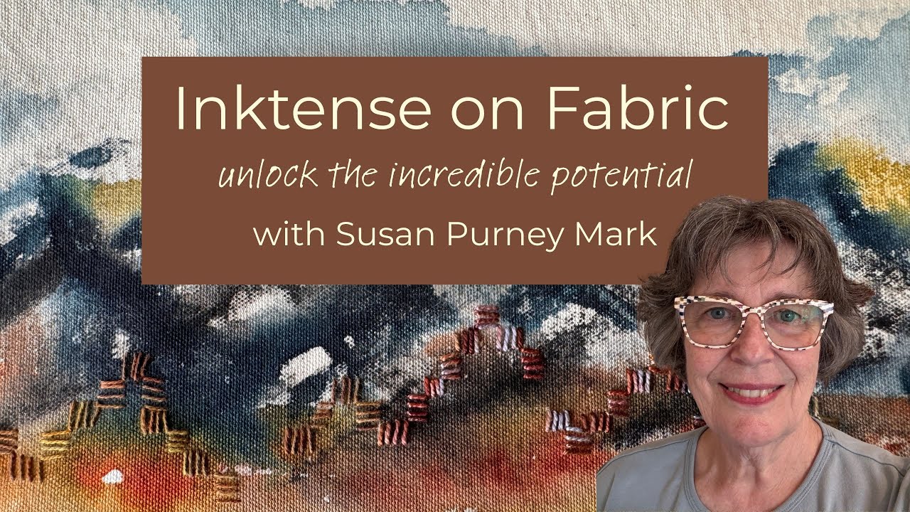 Inktense on Fabric - unlock the incredible potential