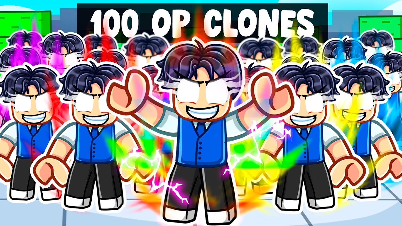 Trolling With A 100 OP CLONE ARMY In Roblox STRONGEST BATTLEGROUNDS!