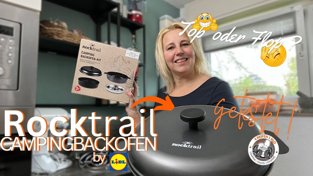 Rocktrail Campingbackofen von Lidl | Top 👍🏻 oder Flop 👎🏻 ?