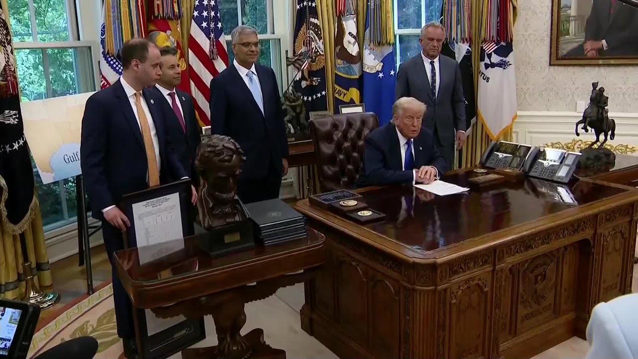 President Trump Signs Health Research Order With RFK Jr. In Attendance: Full White House Event