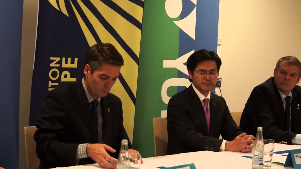 Press Conference Badminton Europe Confederation