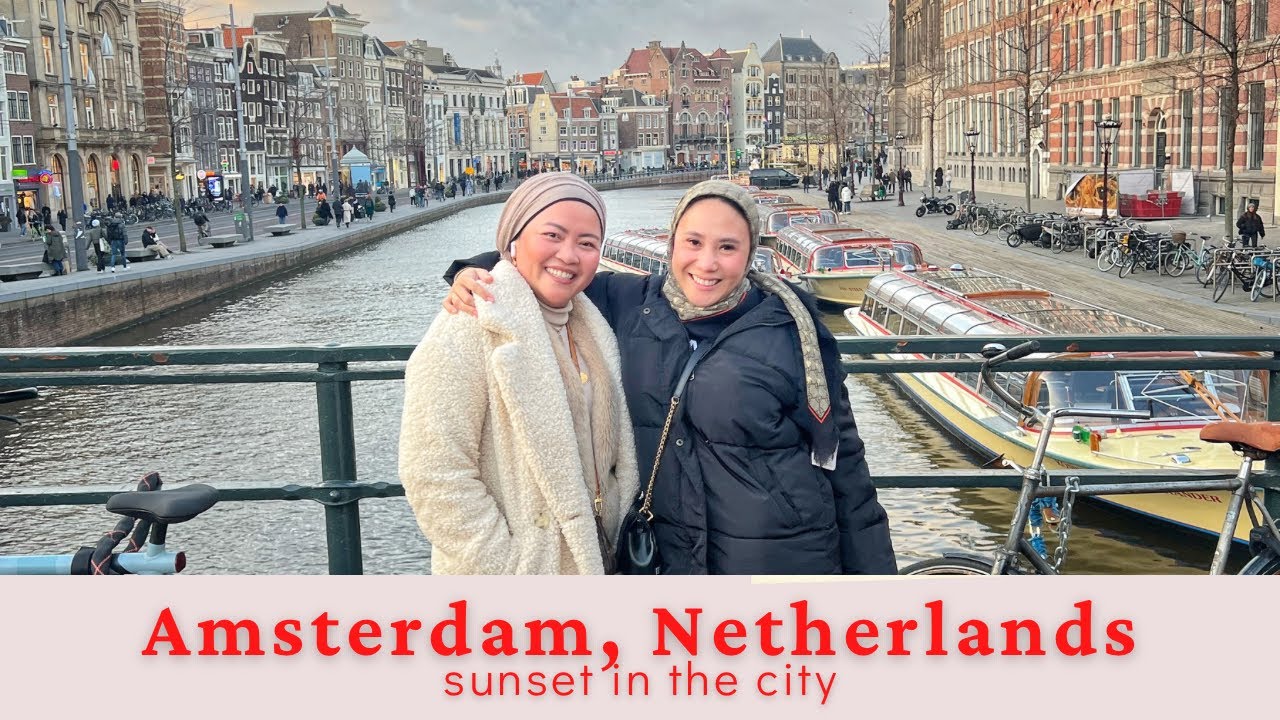 HELLO FROM AMSTERDAM | NIGHT IN AMSTERDAM 🇳🇱