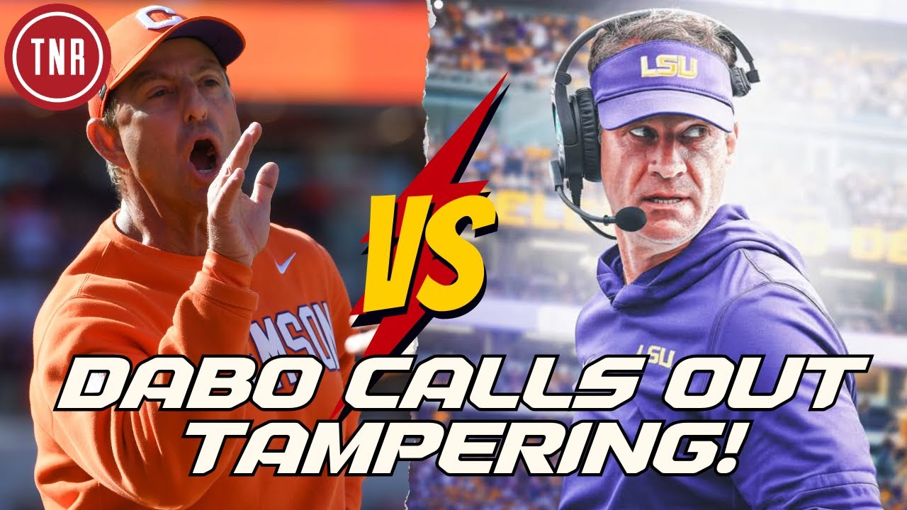 SEC Losing Recruits to Big Ten?! Dabo Blasts Tampering & Corruption!