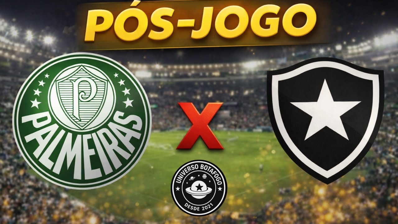 PÓS-JOGO PALMEIRAS X BOTAFOGO