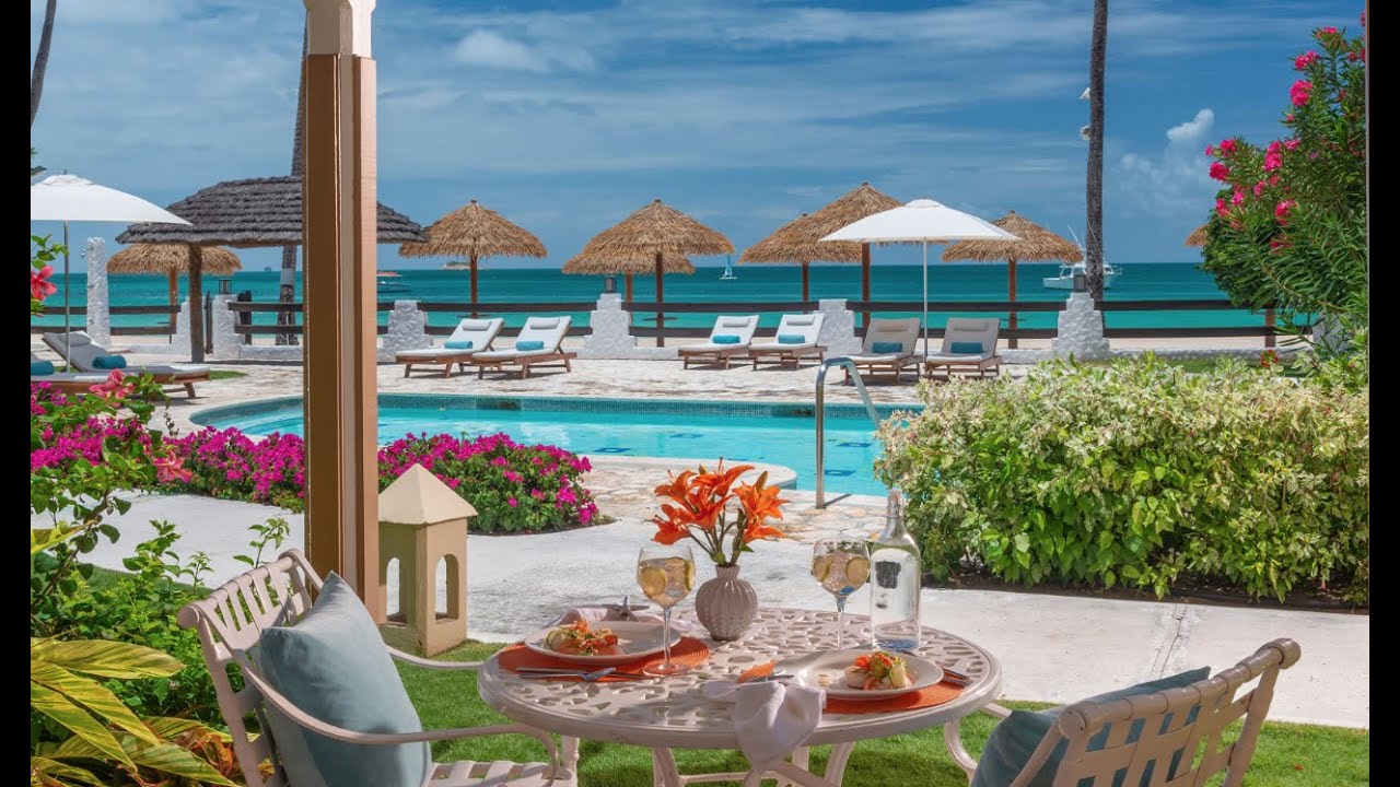 Caribbean Honeymoon Beachfront Grande Luxe Walkout Club Level Room Tour - WGB Sandals Grande Antigua
