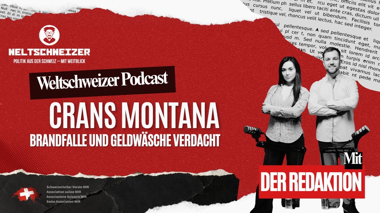 Crans Montana Brandfalle und Geldw&auml;sche
