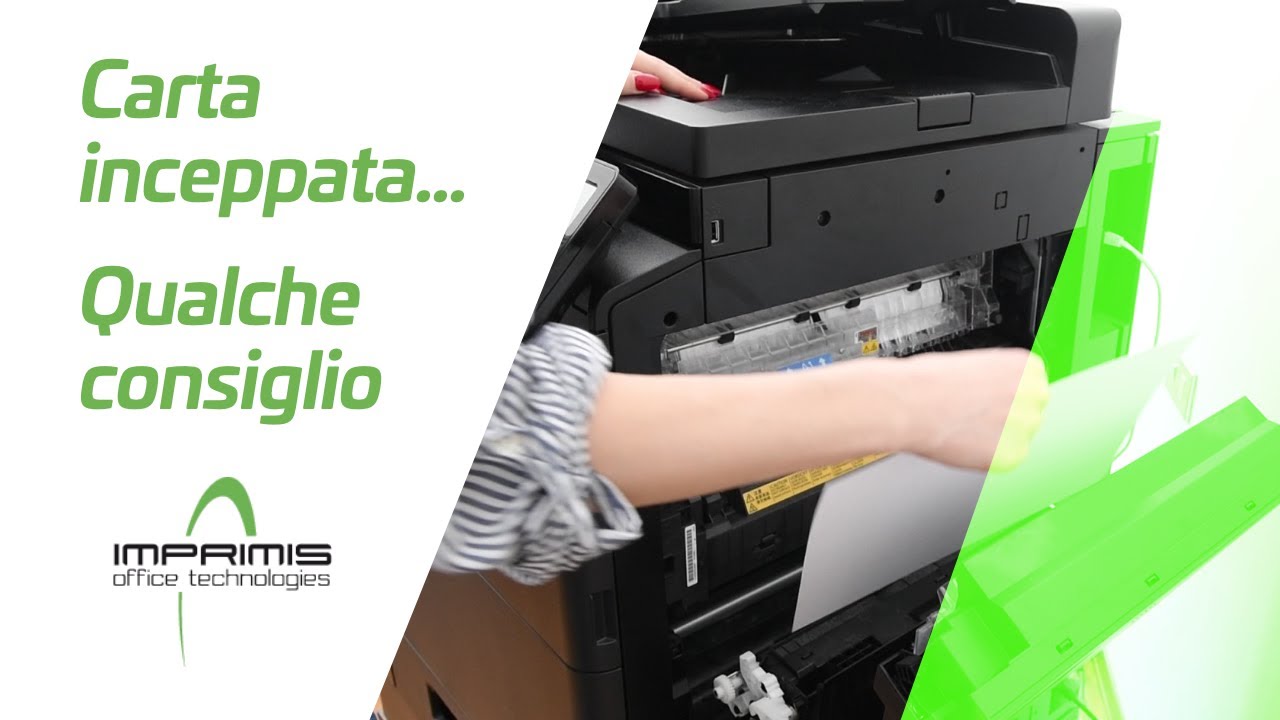 Carta inceppata? Come risolvere il problema