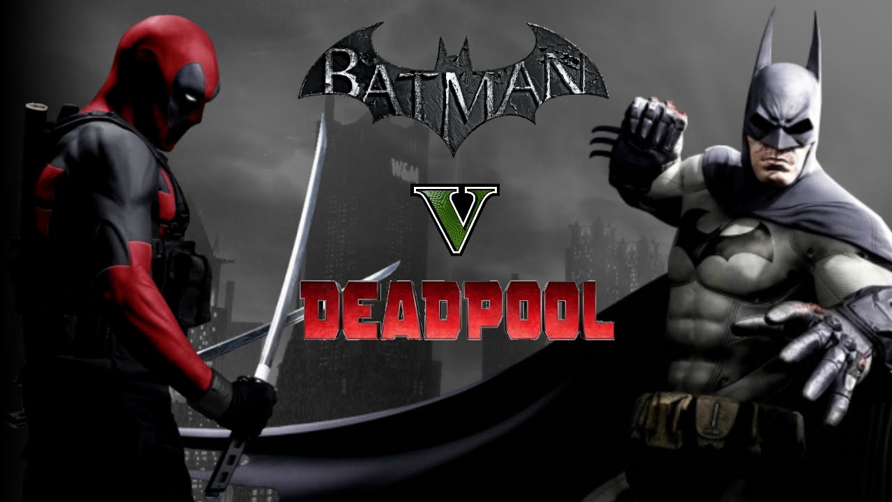 Batman meets Deadpool - GTA V Mods