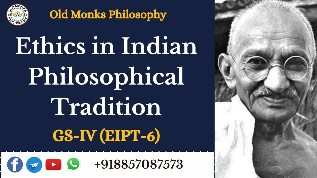 GS 4 - EIPT - 6 | Gandhian Ethics | @OldMonksPhilosophy #ias #upsc #uppsc #mpsc #bpsc  #ras
